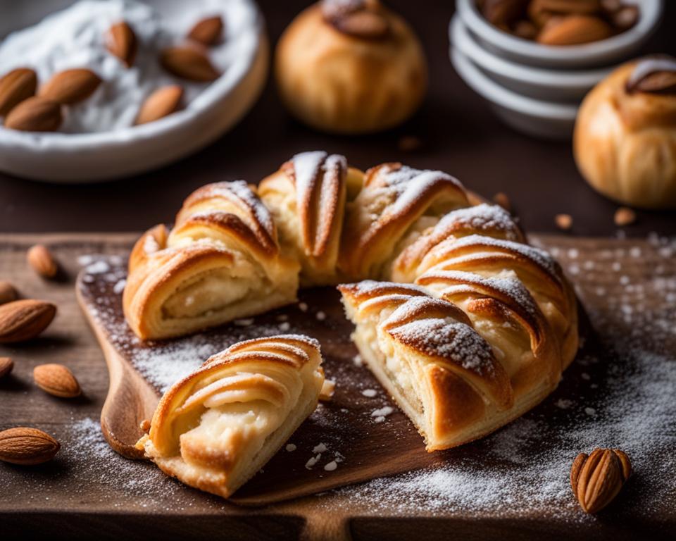 Almond Braids dessert recipe