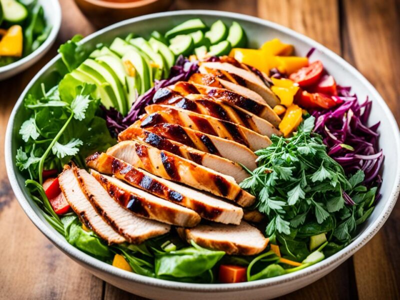 BBQ Chicken Salad lunch recipe