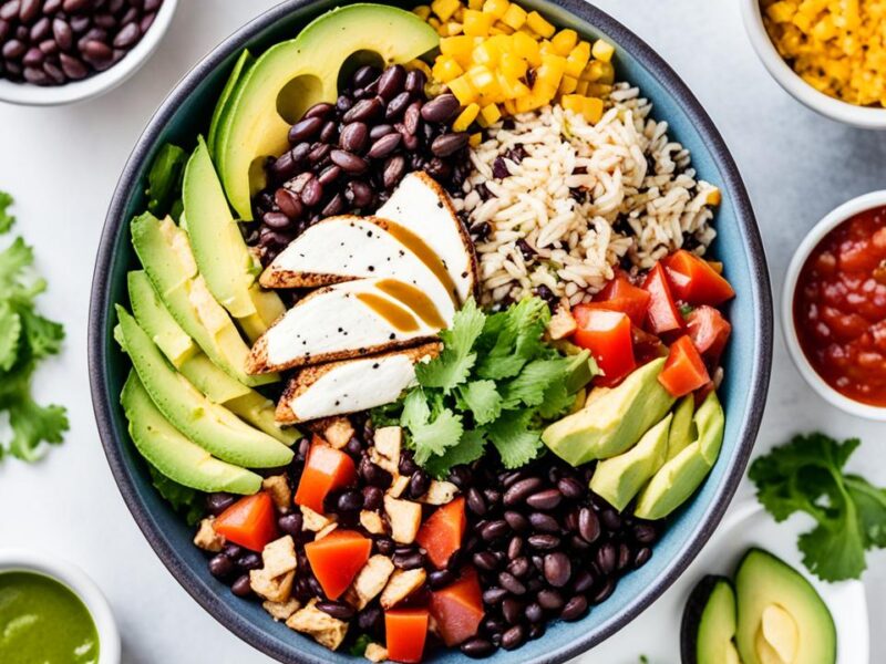 Burrito Bowl lunch recipe