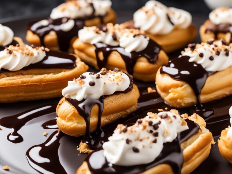 Eclairs dessert recipe