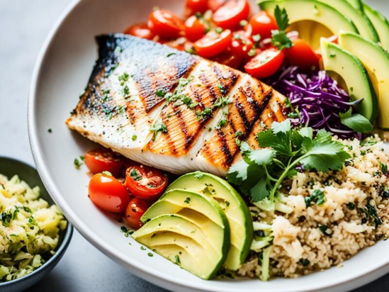 Fish Taco Bowl lunch recipe