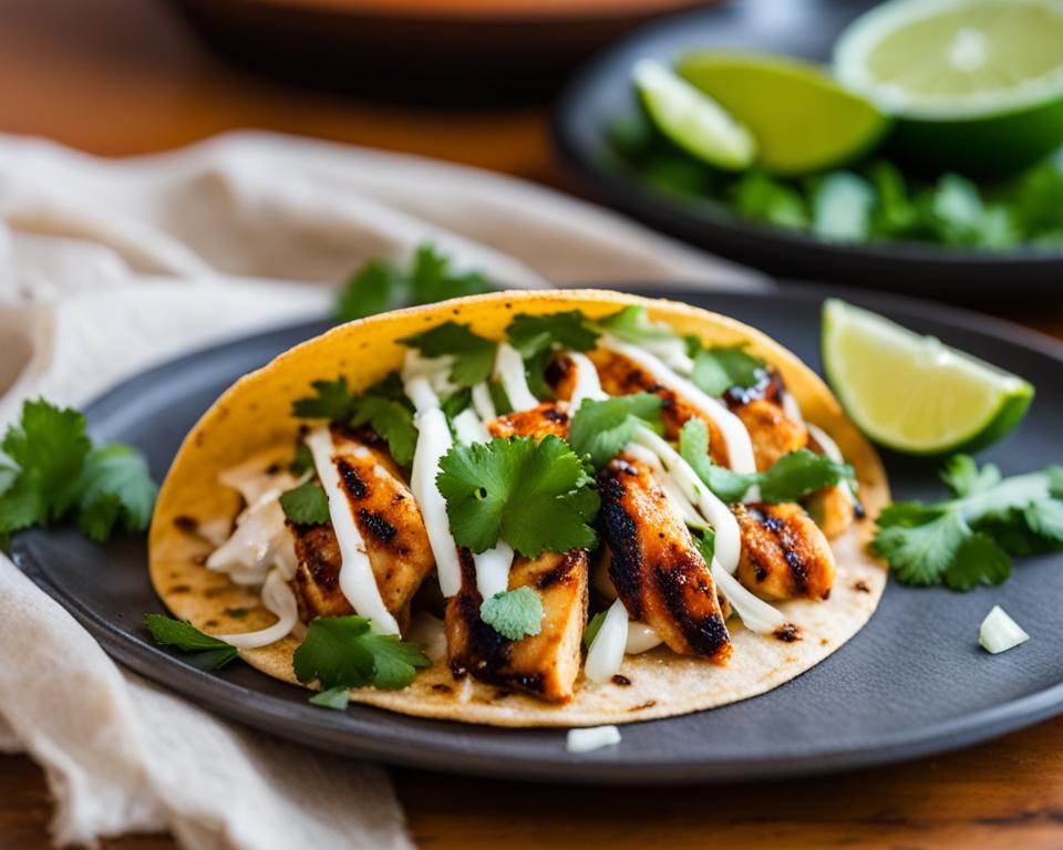 Grilled Chicken Street Tacos