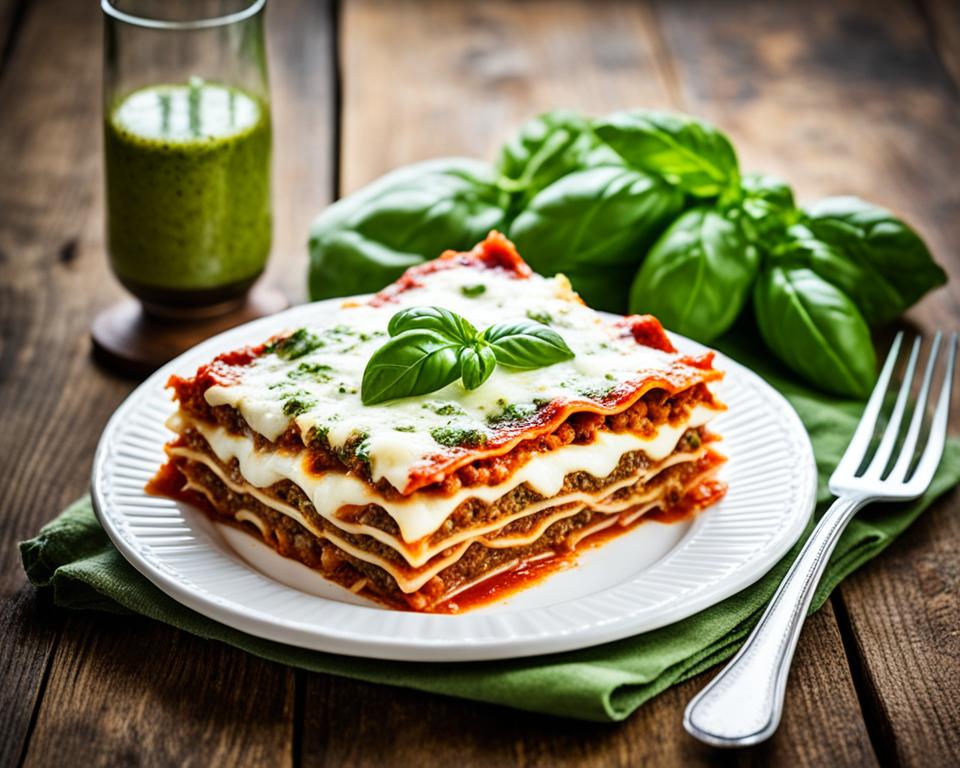 Lasagna with Pesto