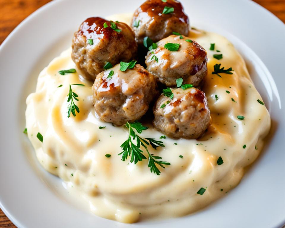 Omi's Swedish meatballs