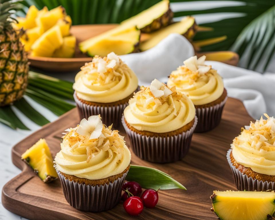 Pina Colada Cupcakes Image