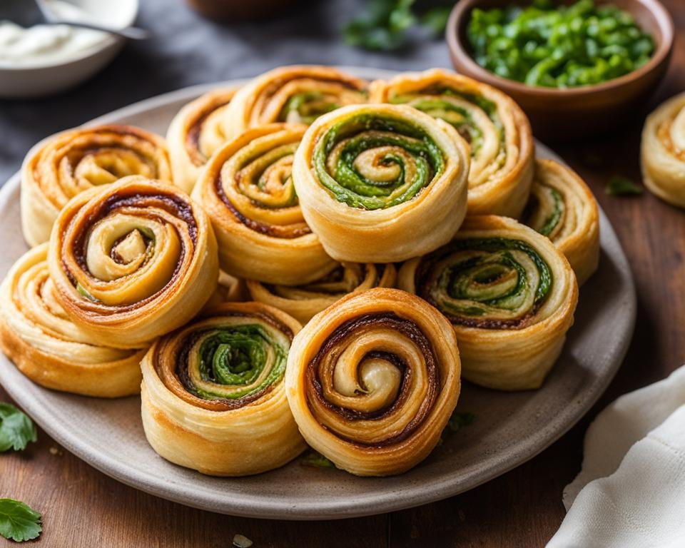 Puff Pastry Pinwheels