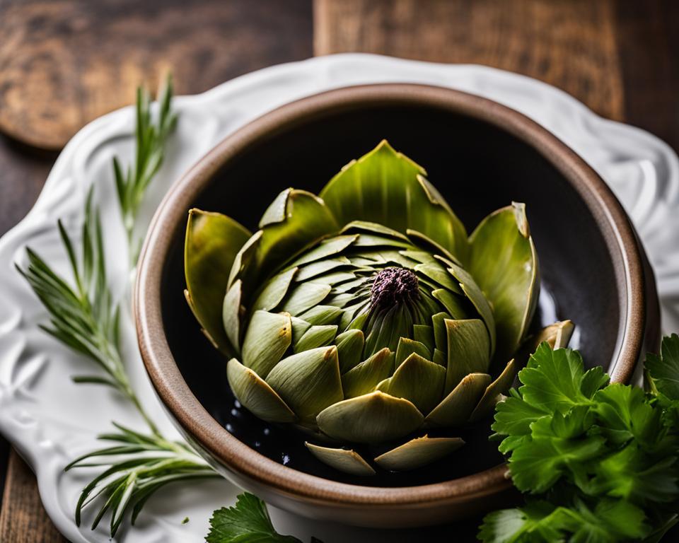 braised artichokes