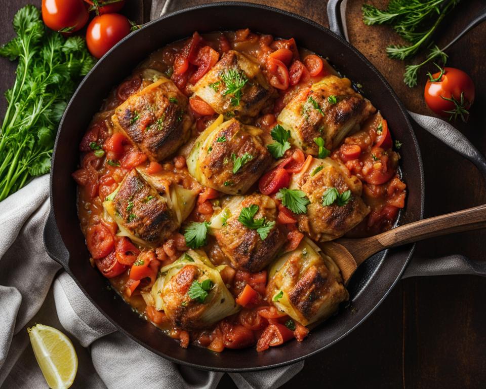 cabbage roll skillet recipe