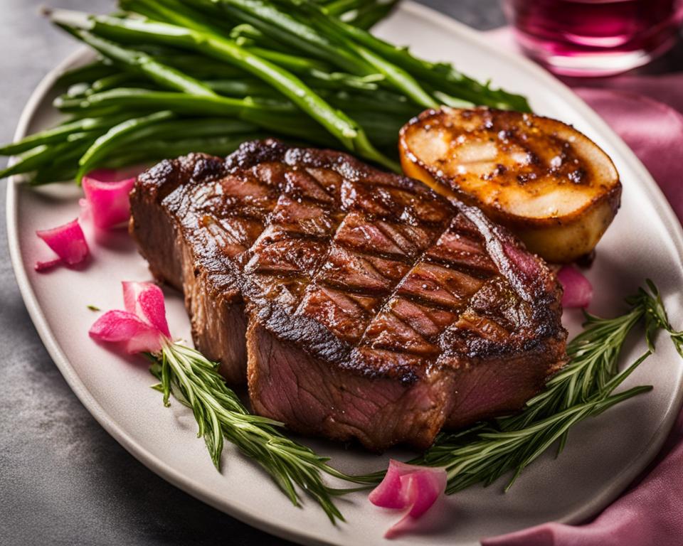 grass-fed ribeye steaks