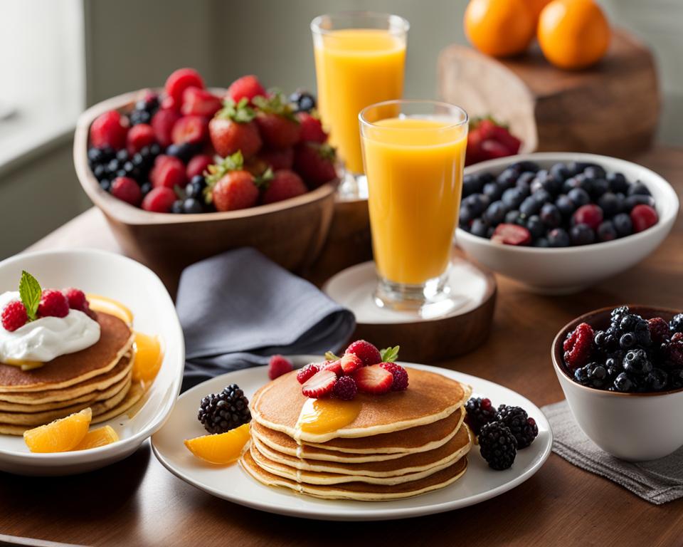 healthy pancake breakfast recipe