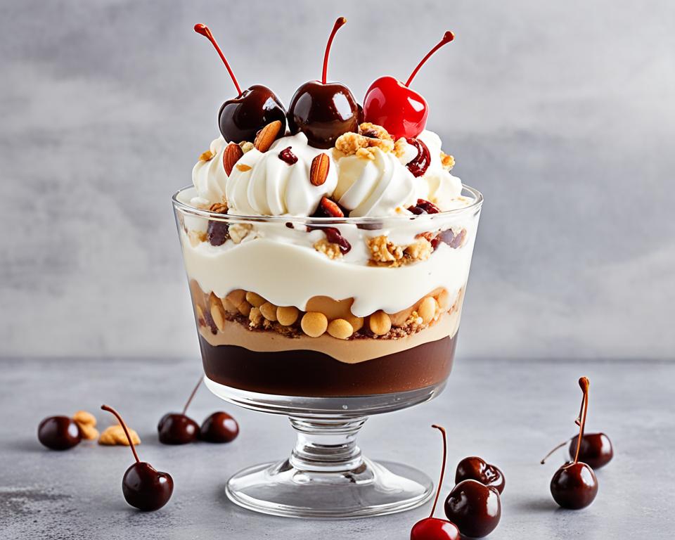 ice cream sundae dessert