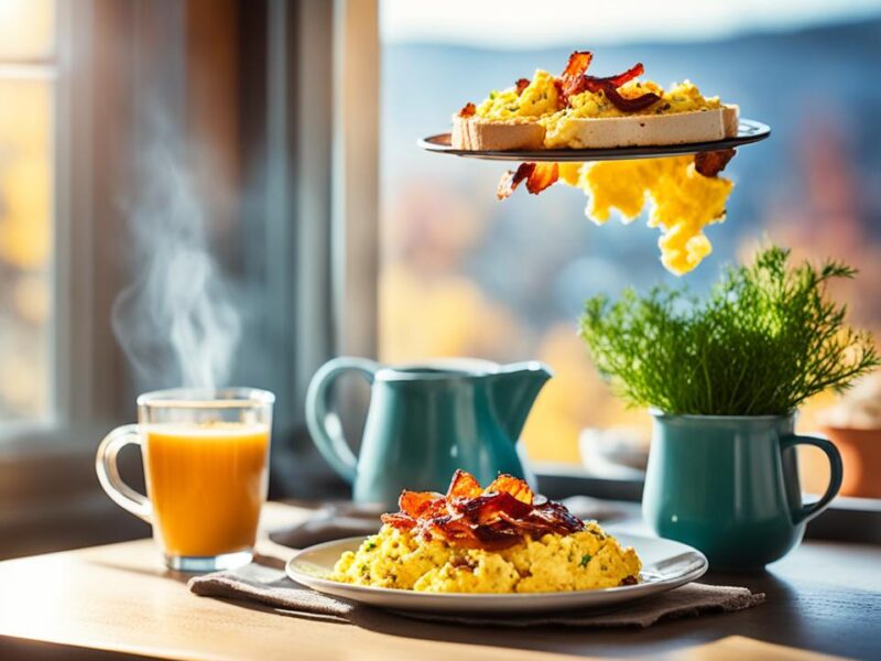 scrambled eggs breakfast recipe