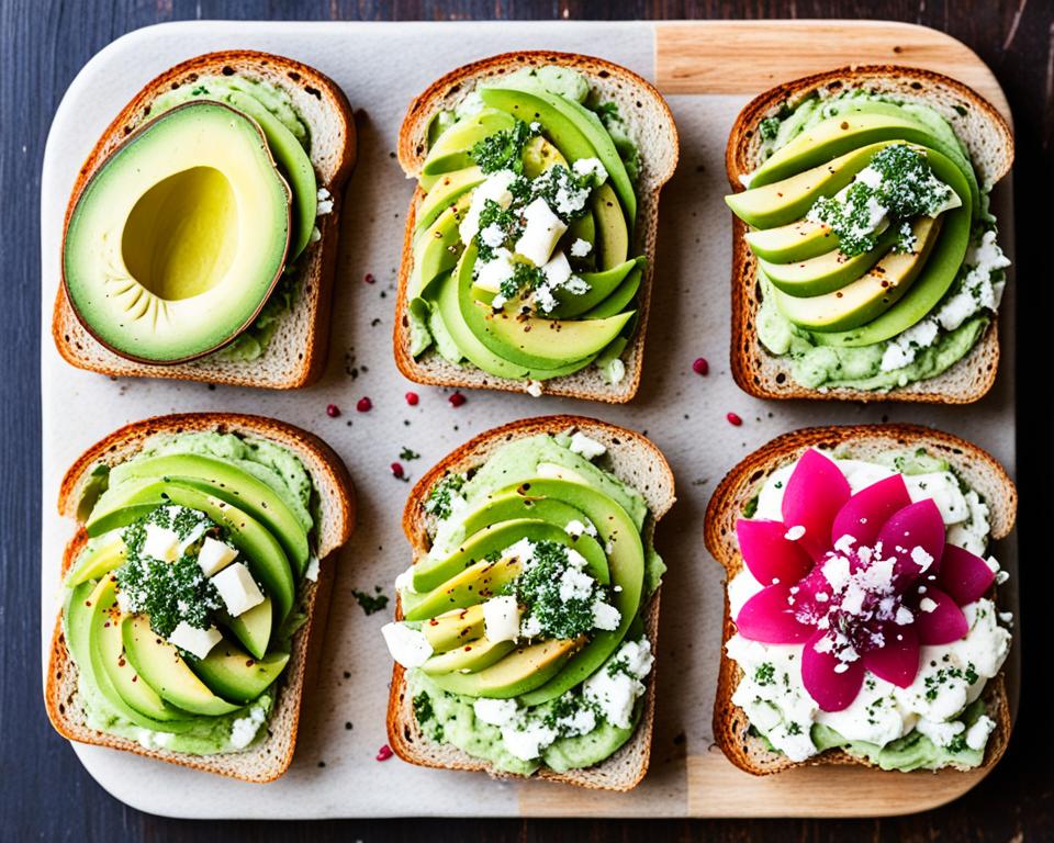 Avocado toast twists