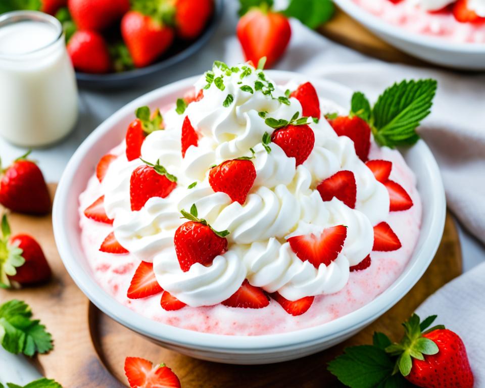 Easy Strawberry Fluff Dessert