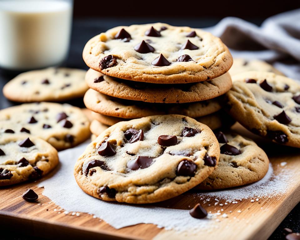 Eggless Chocolate Chip Cookies