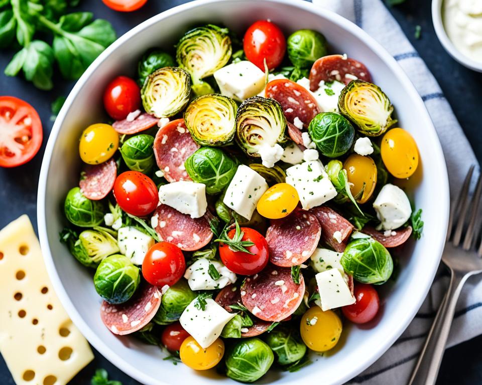 Keto antipasto salad recipe