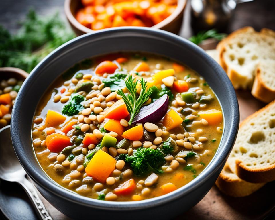 Lentil soup variations