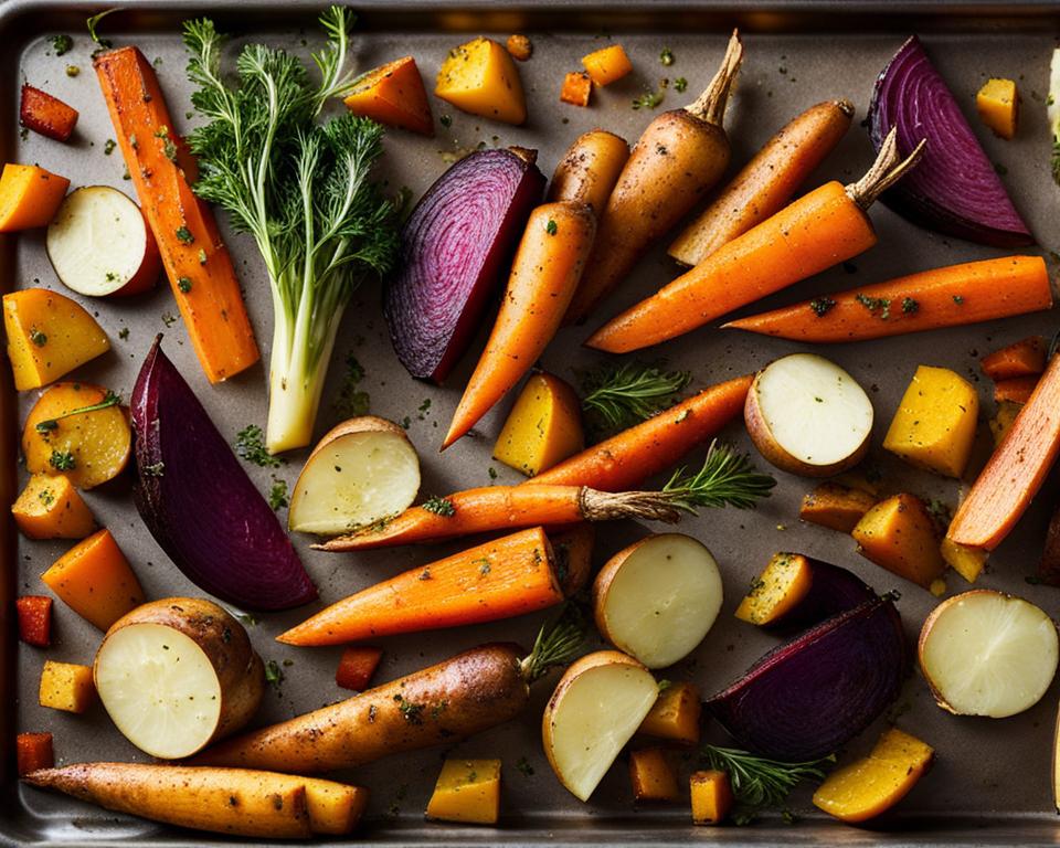 Roasted Root Vegetables with Herbs