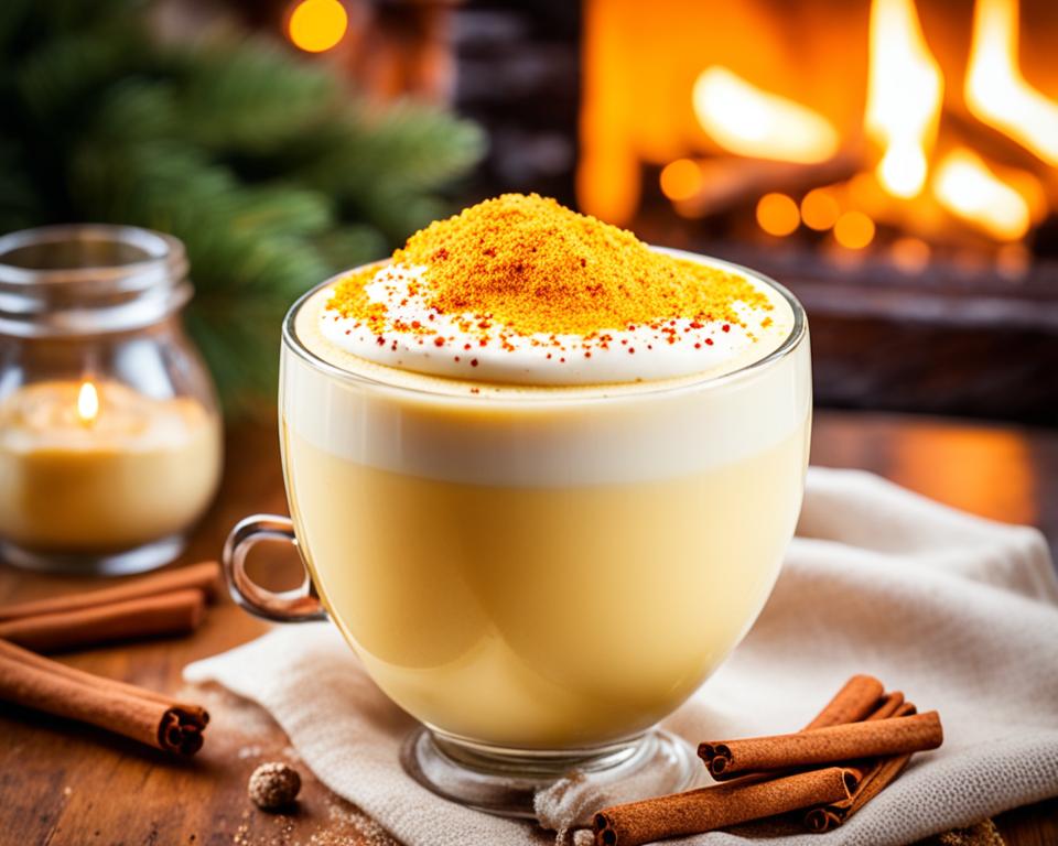 Saffron Eggnog