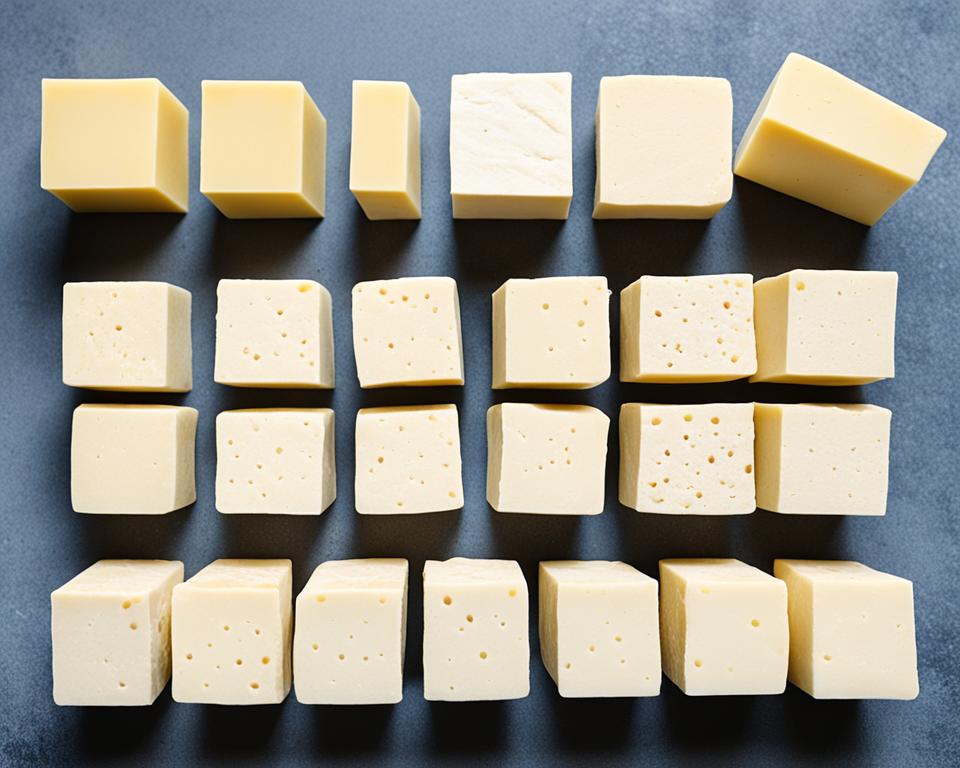 Types of tofu