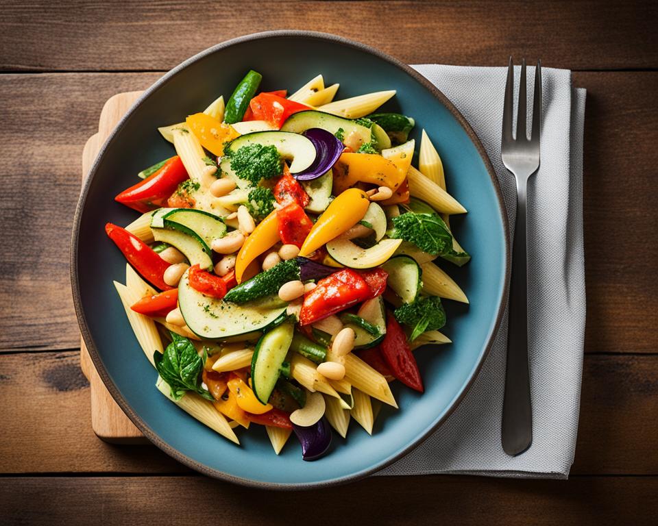 Vegan pasta dishes