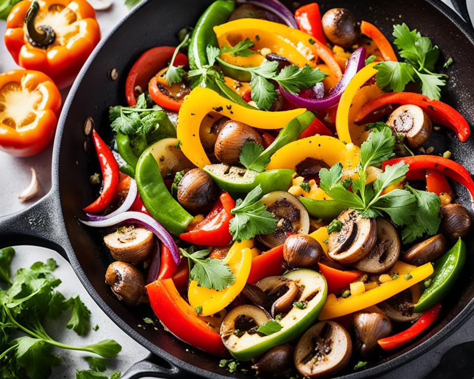 Zesty Vegetarian Fajitas and Chimichurri Pineapple