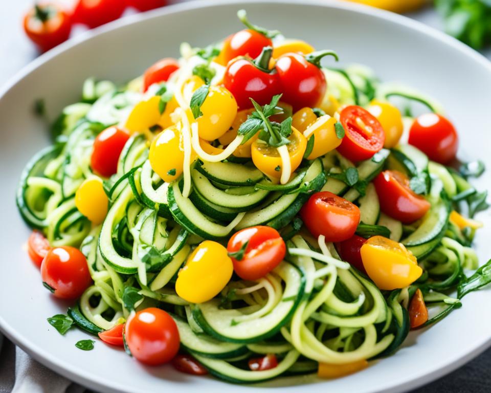 Zucchini noodle recipes