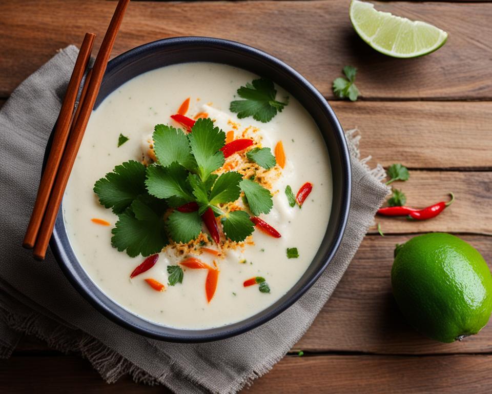 creamy coconut soup