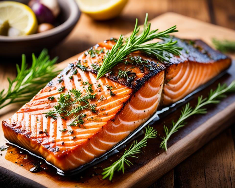 easy cedar plank salmon