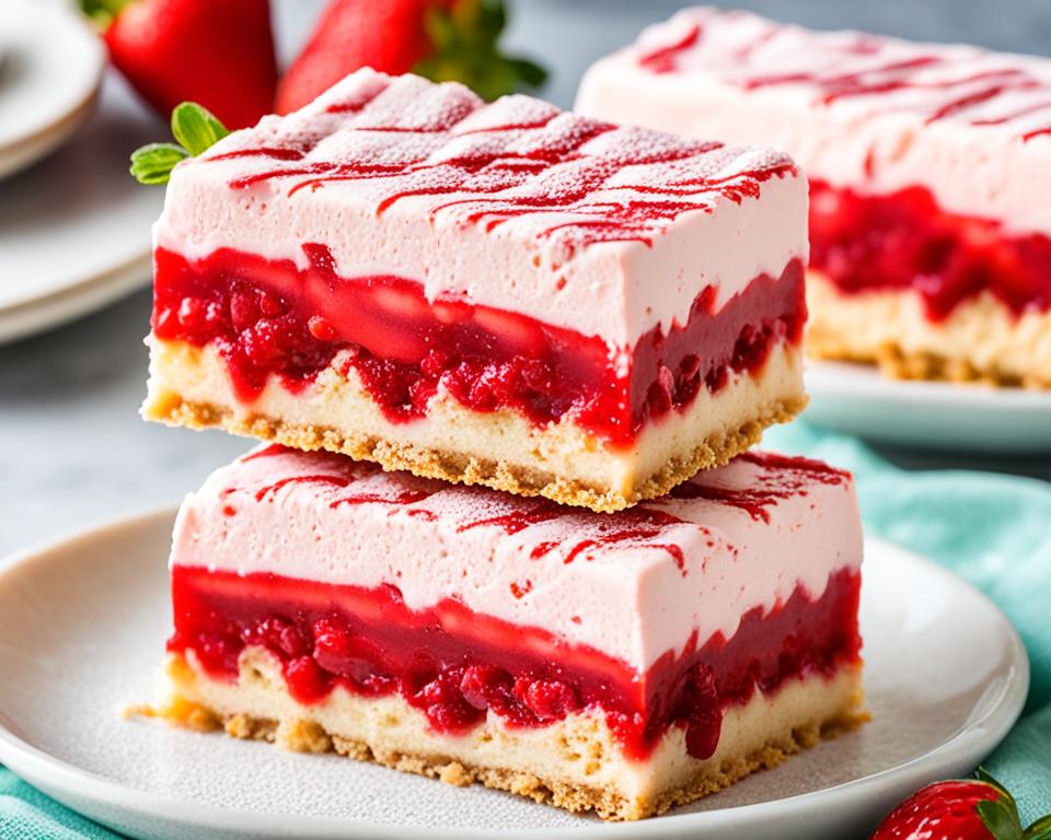 gluten-free strawberry shortcake ice cream bars