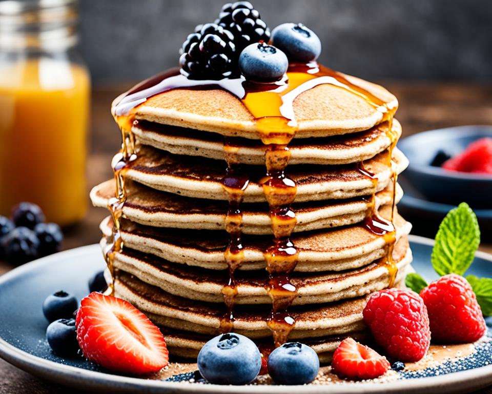 healthy buckwheat pancakes