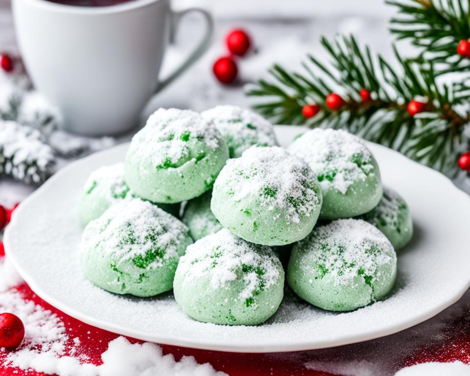 keto snowball cookies image