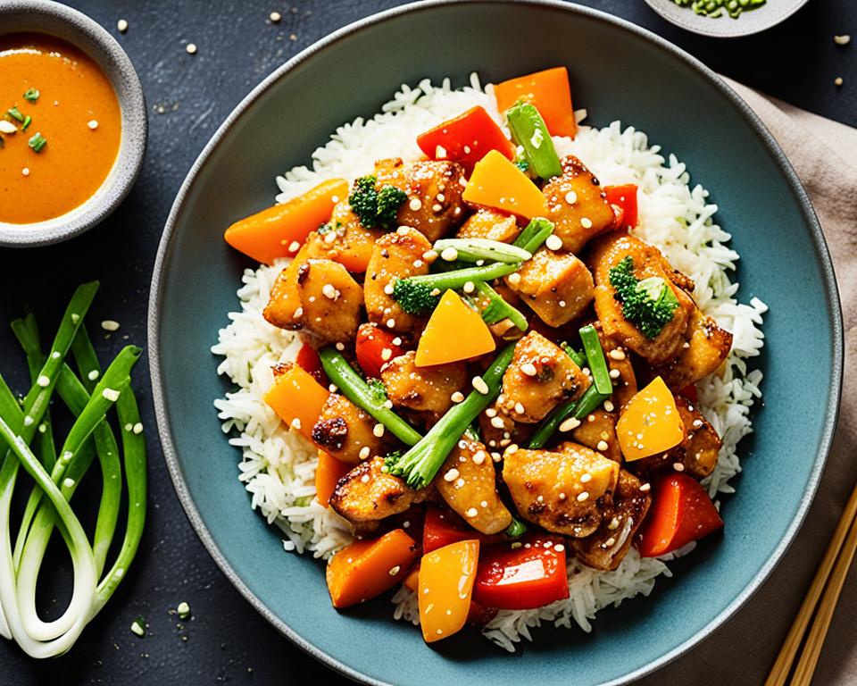 low carb orange chicken