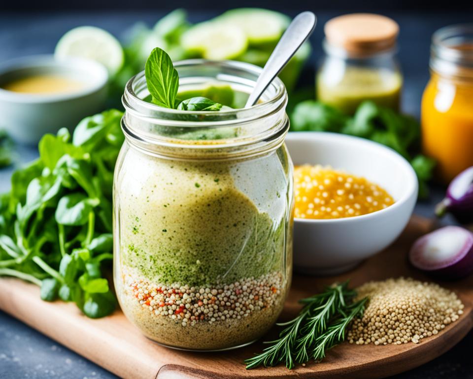 quinoa salad dressing recipes