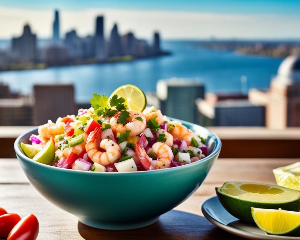 shrimp ceviche