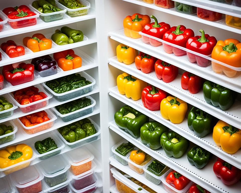 storage for stuffed peppers