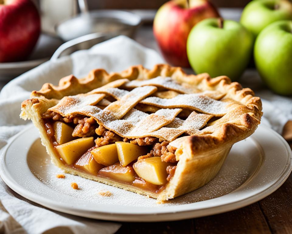 sugar-free apple pie